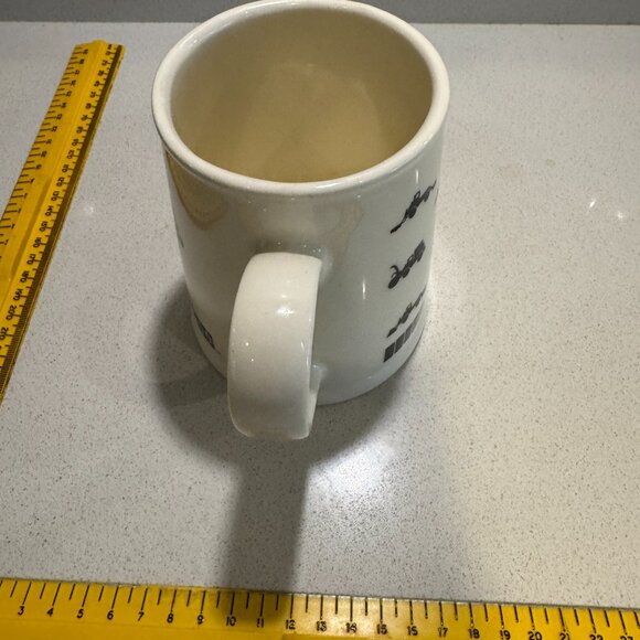 VINTAGE RARE - 1980s Mercedes Benz Unimog Truck Coffee Cup - Picture 9 of 10